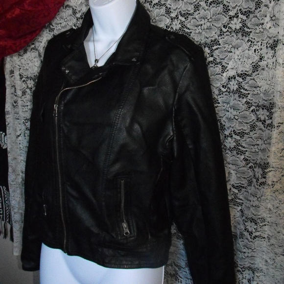 Women's Deb "Motorcycle" Jacket Large - Picture 3 of 7